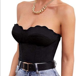 NWOT✨ Shein Black Bustier